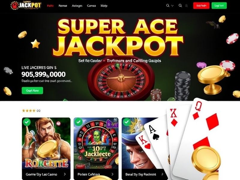Super Ace Jackpot.com is your trusted source for expert gambling guides, exclusive promotions, and insights into popular casino games. Explore slots, poker, and live dealer experiences with provably fair odds.